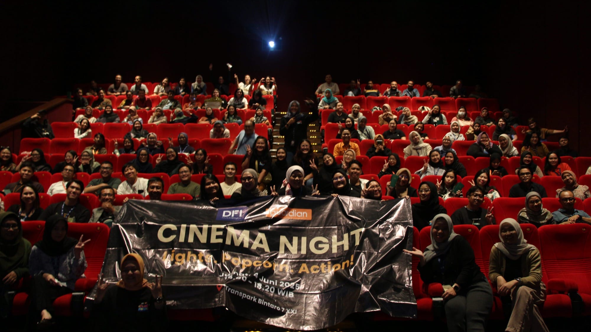 Guardian Cinema Night: Lights. Popcorn. Action!